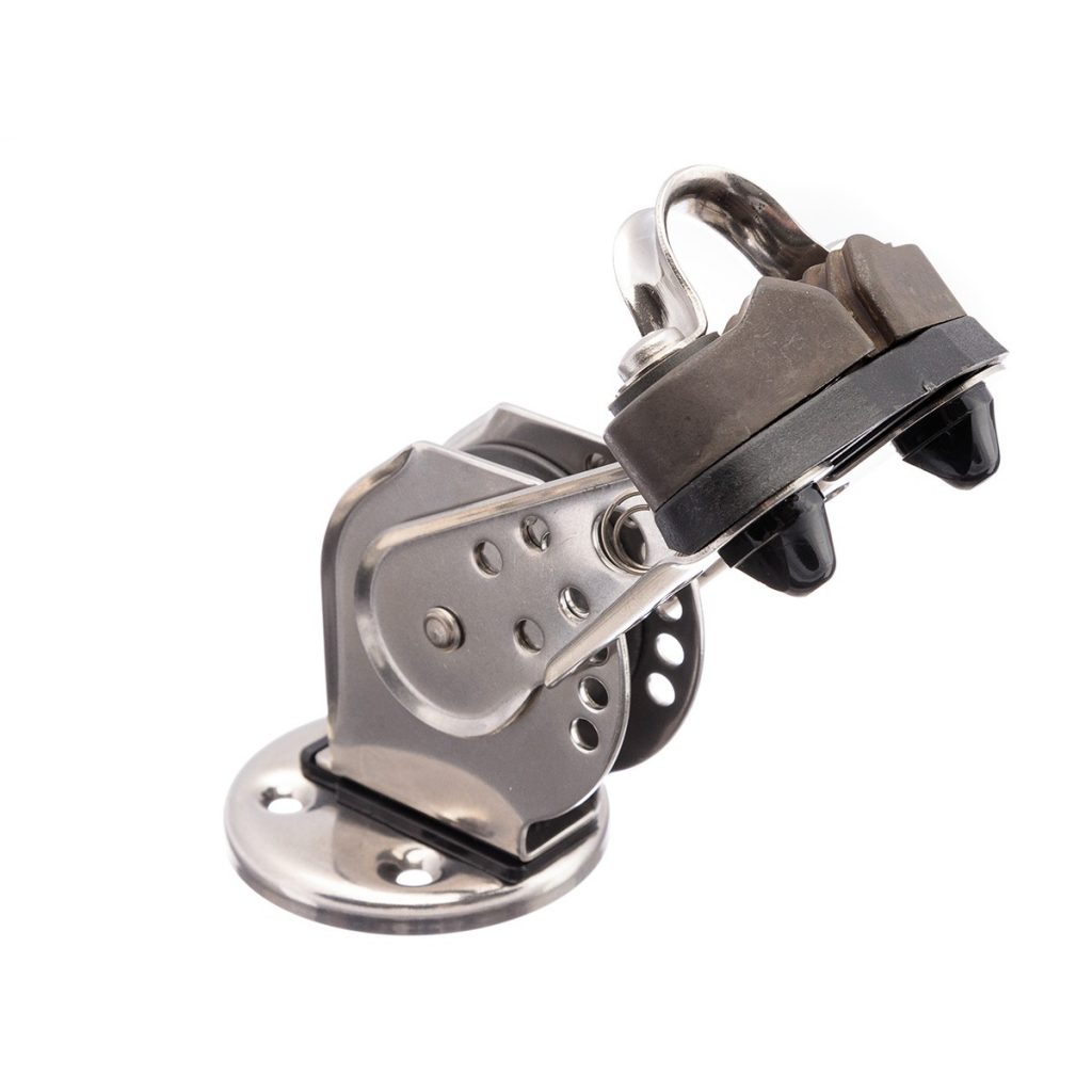 R1955 Jammer & Fixed Sheave 77mm base(Pk Size 1) RWO Marine