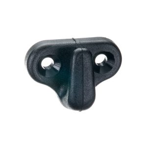 R2903T - Hook Lacing Black nylon 4mm fixing(Pk Size: 100)