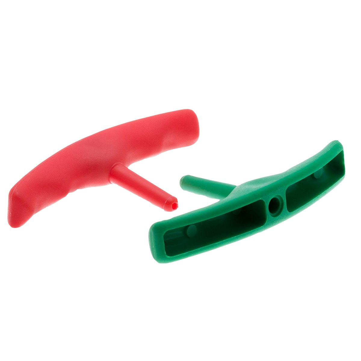 R4121T - Trapeze Handle Plastic (Pr - Red & Green) (Pk Size: 50Pr)